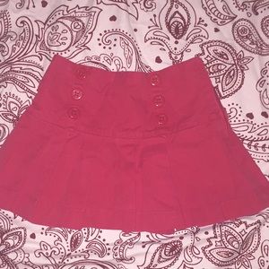 Classy Cute Pleated Skort w side zipper
